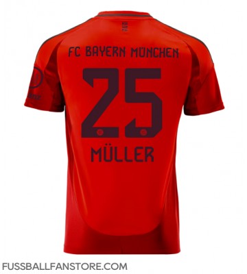 Bayern Munich Thomas Muller #25 Replik Heimtrikot 2024-25 Kurzarm